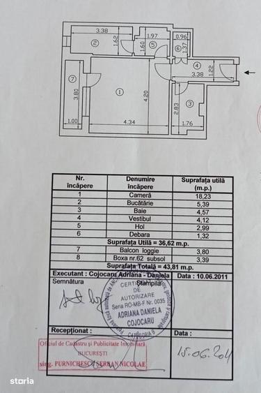Garsonieră decomandată, mobilată în Splaiul Unirii