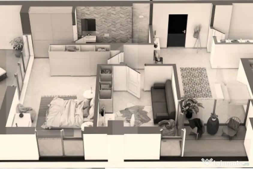 Apartament cu 5 camere decomandat în Circumvalațiunii