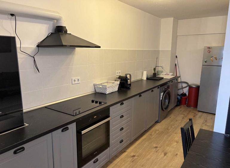Apartament cu 2 camere semidecomandat, mobilat în Pipera