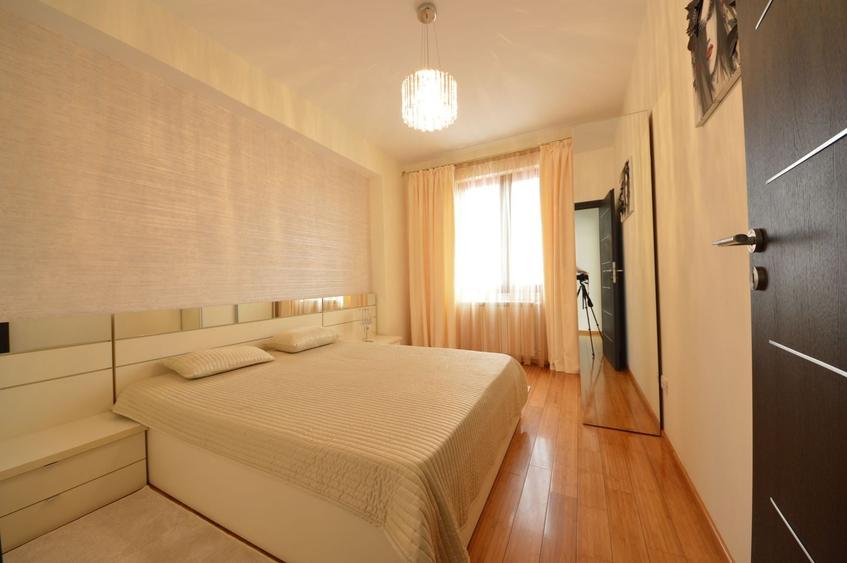 Apartament cu 3 camere semidecomandat, mobilat în Herăstrău