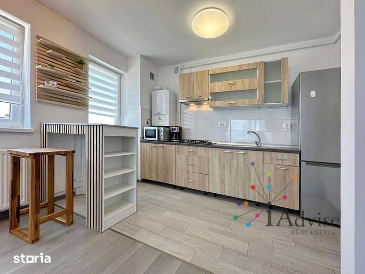 Apartament cu 2 camere, mobilat în Tractorul
