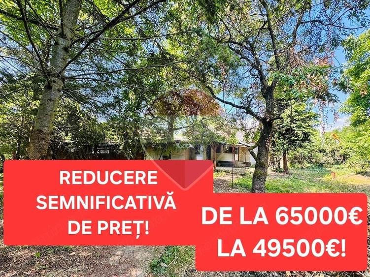 Casă cu 2 camere cu Teren 2431 Mp în Central