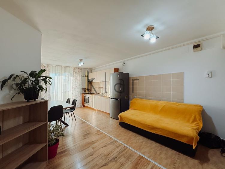 Apartament cu 2 camere semidecomandat, mobilat în Florești