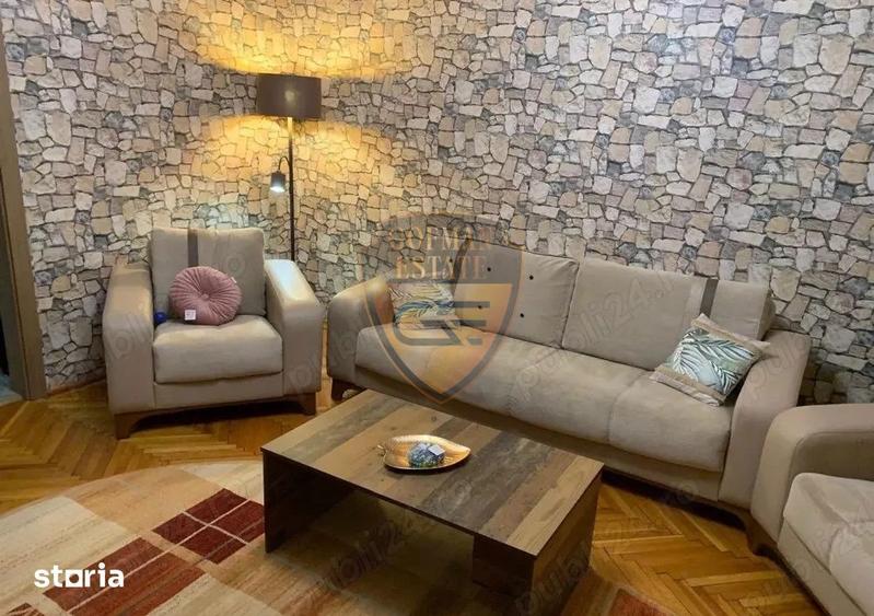 Apartament cu 3 camere decomandat, mobilat în Delfinariu