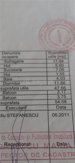 Apartament cu 2 camere decomandat în Sărari