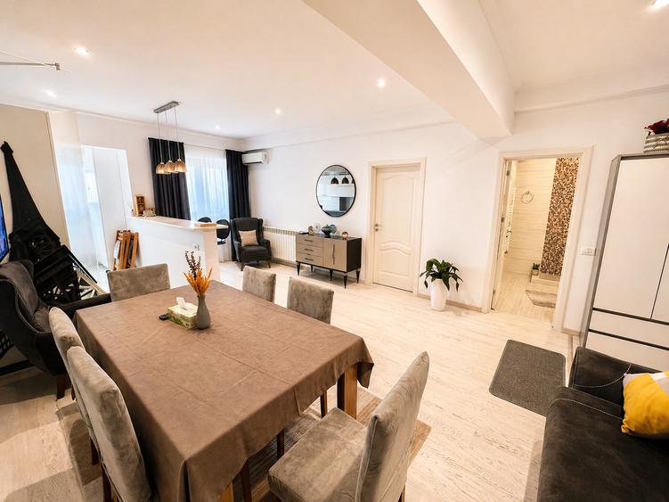 Apartament cu 2 camere semidecomandat, mobilat în Gara
