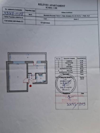 Garsonieră decomandată în Dristor