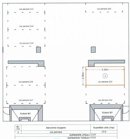Apartament 3 Camere 2 Bai+2 Locuri Parcare Subterane | Moghioros Park - 20