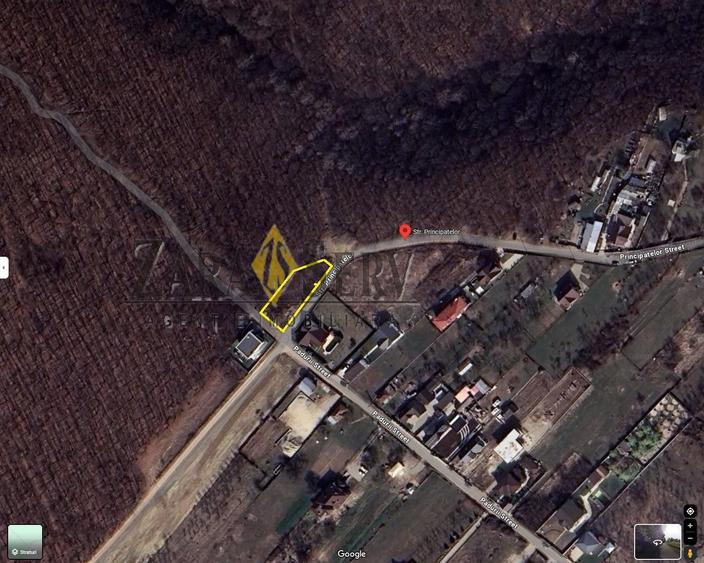 Teren Construcții intravilan de 800 mp, în Păulești
