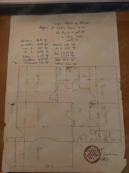 Apartament cu 4 camere decomandat în Mazepa 1