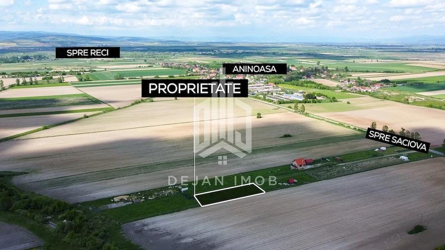 Teren de 687 mp, în Aninoasa
