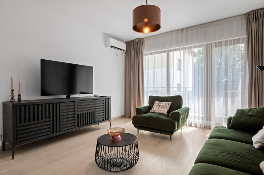 Apartament cu 3 camere decomandat, mobilat în Ștefan cel Mare