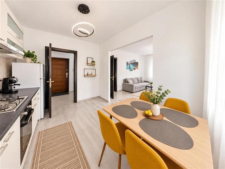 Apartament cu 2 camere decomandat, mobilat în Sânpetru