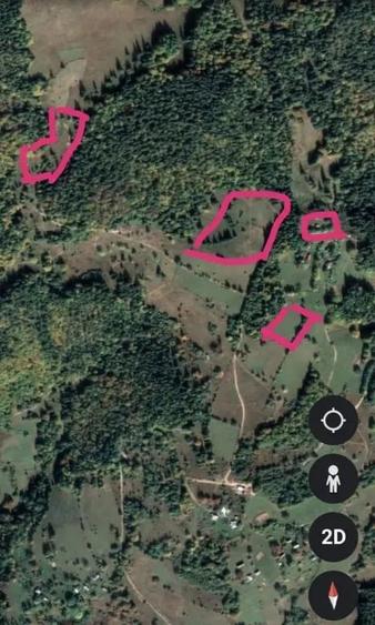 Teren de 3000 mp, în Scărișoara