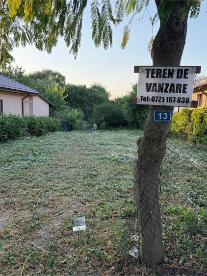 Teren de 800 mp, în Lehliu