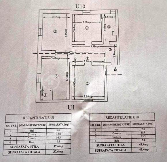 Apartament 3 camere 81mp, Copou, CT  + AC, fara risc, decomandat - 1