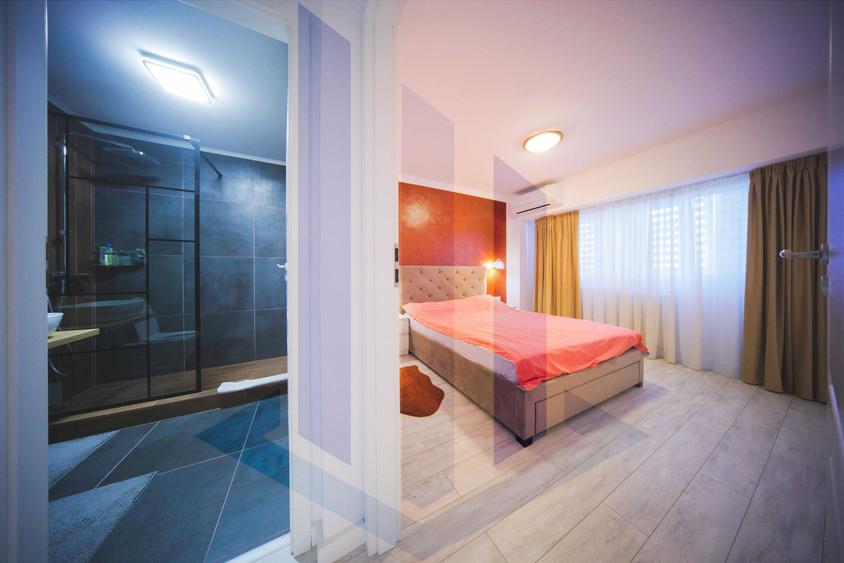 Apartament cu 3 camere semidecomandat în Moșilor