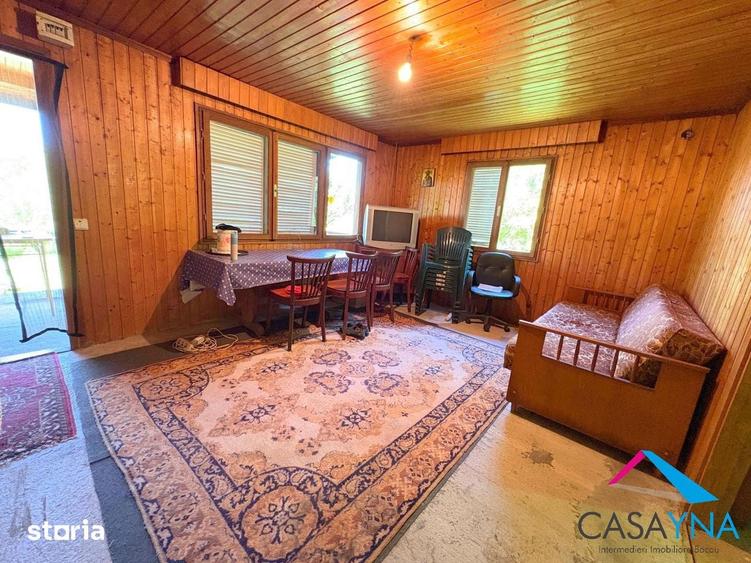 Casă cu 3 camere cu Teren 1274 Mp în Buhoci