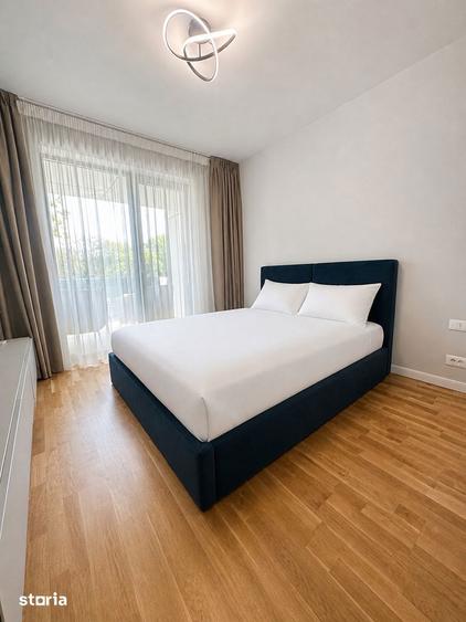 Apartament cu 2 camere, mobilat în Băneasa