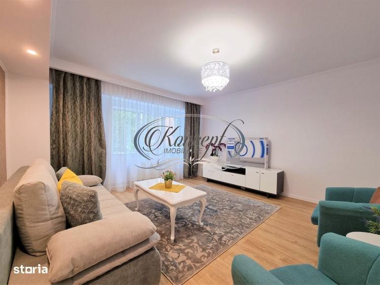 Apartament cu 3 camere, mobilat în Nord
