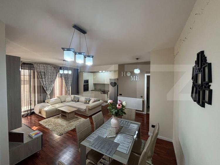 Apartament cu 4 camere semidecomandat, mobilat în Mănăștur