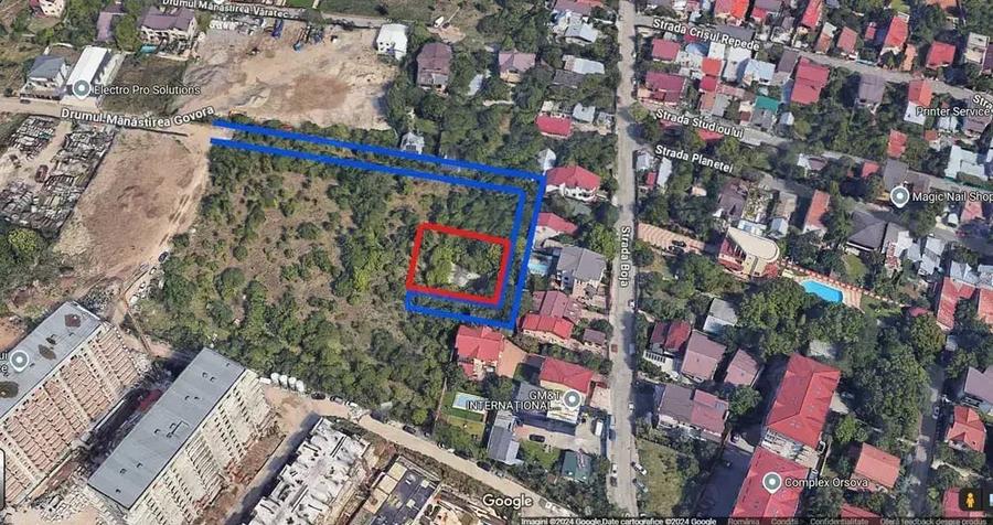 Teren de 686 mp, în Militari