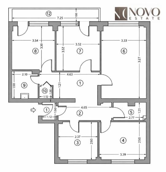 4 Camere | Piata Romana | 1983 | Renovat - 7