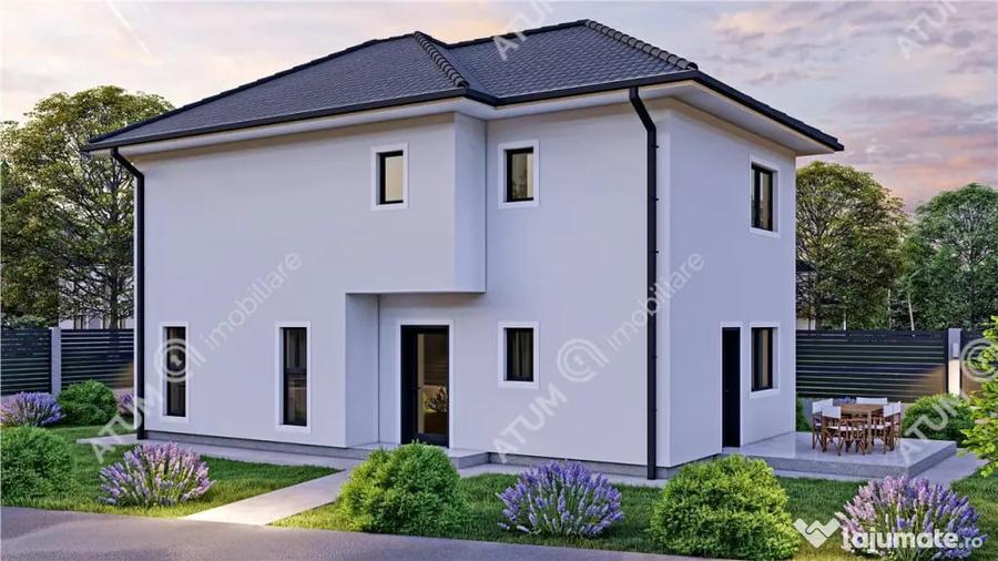 Casa individuala la cheie 4 camere decomandate si 340 mp ter - 2
