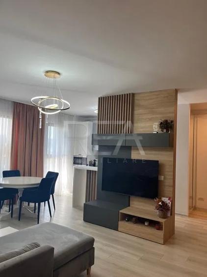 Apartament cu 3 camere decomandat, mobilat în Pipera