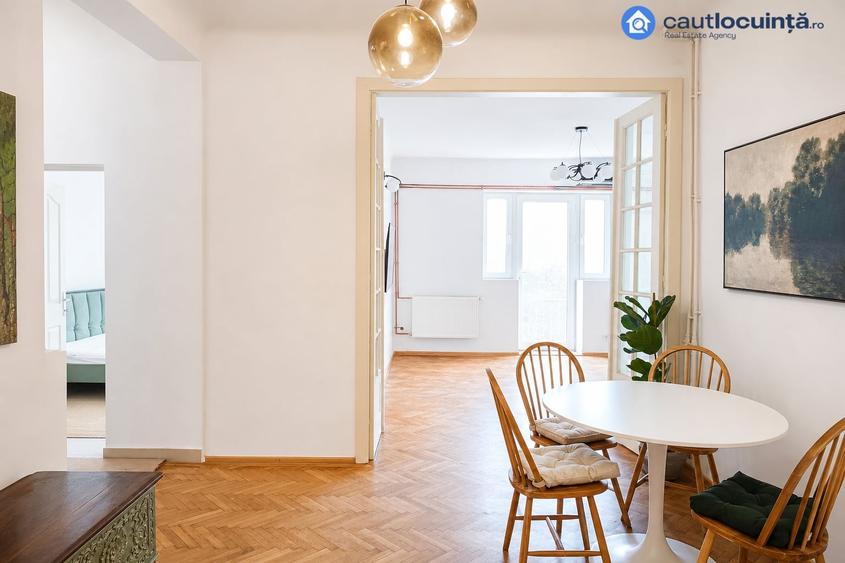 Apartament cu 3 camere în Cișmigiu