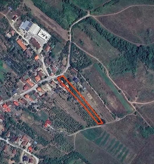Teren de 3000 mp, în Central