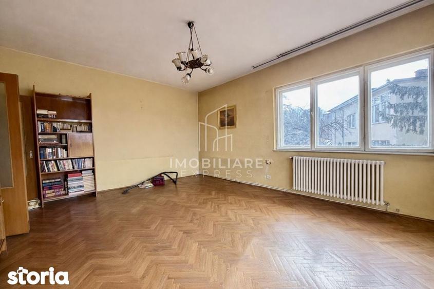 Apartament 163 mp, living + balcon 40 mp, vedere parc, garaj, curte. - 2