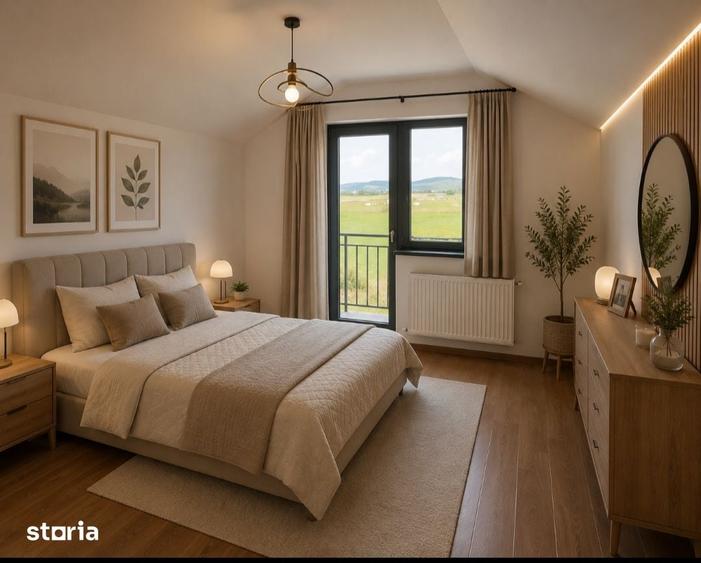Casă cu 4 camere cu Teren 500 Mp în Sâncraiu de Mureș