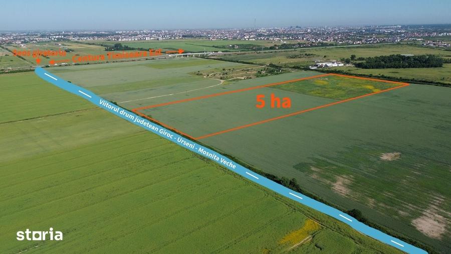 5 hectare de teren compact in Urseni, la viitorul DJ GirocUrseni - 3