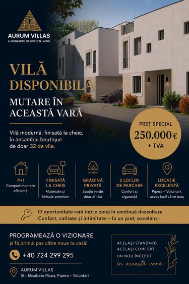 Casă individuală cu 5 camere cu Canalizare în Pipera