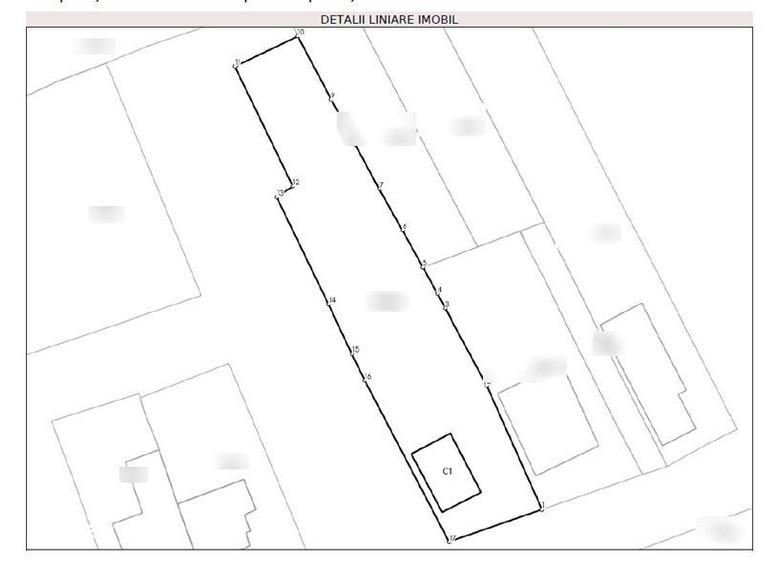 Teren construibil imediat | 882mp | Front 13.14m | Dambul Rotund! - 1