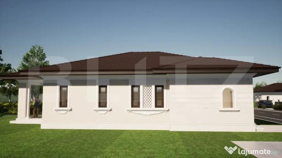 Casă cu 3 camere cu Teren 500 Mp în Central