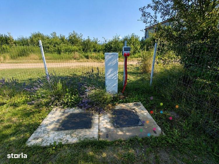 Teren intravilan 1000 mp | Sanpetru | Utilitati bransate | Front 16 M - 4