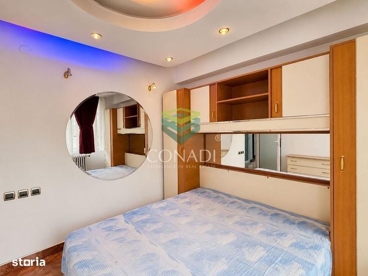Apartament cu 3 camere semidecomandat în Kogălniceanu