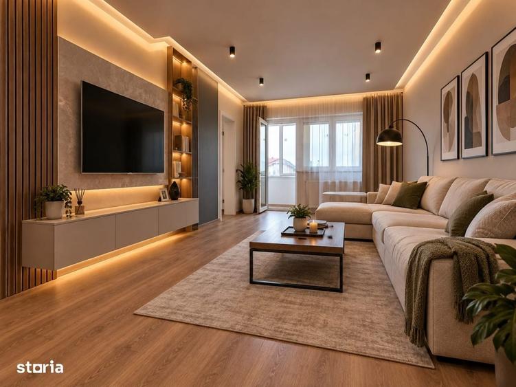 Apartament cu 2 camere semidecomandat în Dacia