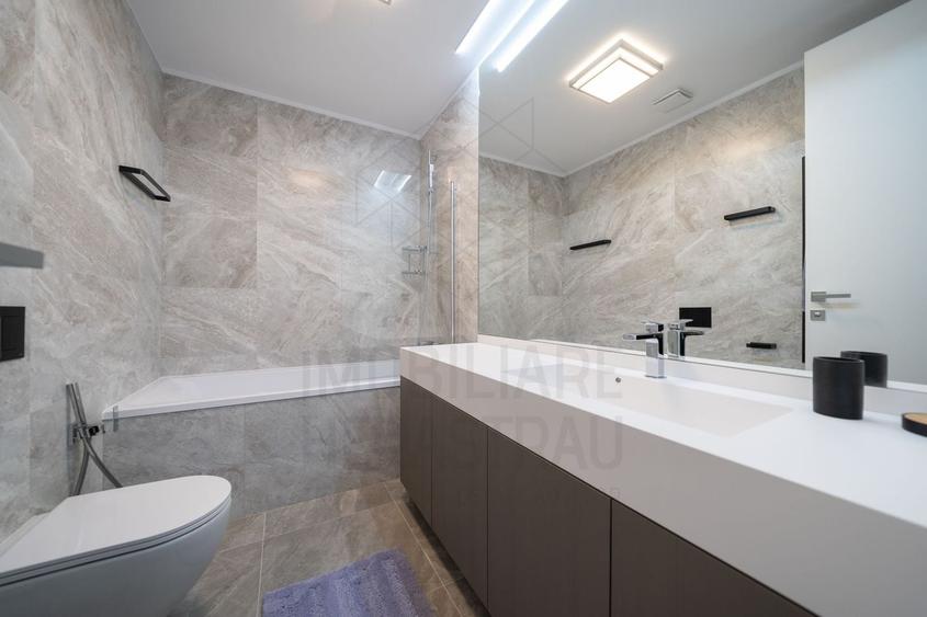 Apartament cu 3 camere decomandat, mobilat în Herăstrău