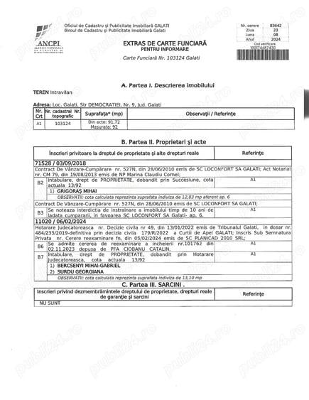 Casă cu 4 camere în Central