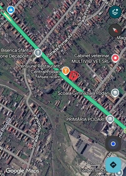 Casă cu 3 camere în Podari