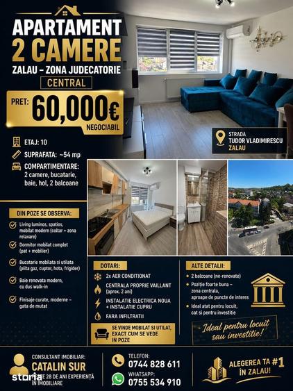 Apartament, 52 m2, - 7