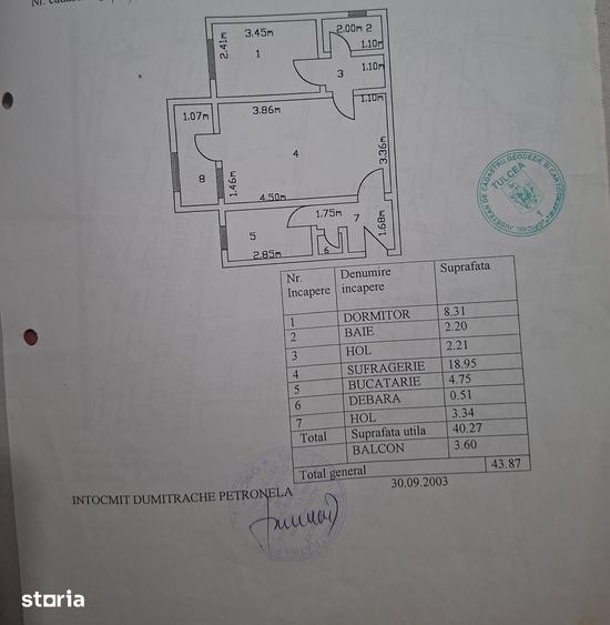 Apartament 2 camere |43mp |mobilat CARTIER VEST - 15