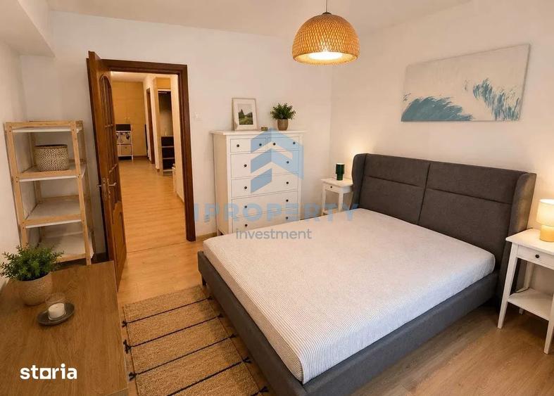 Apartament cu 3 camere, mobilat în Drumul Taberei