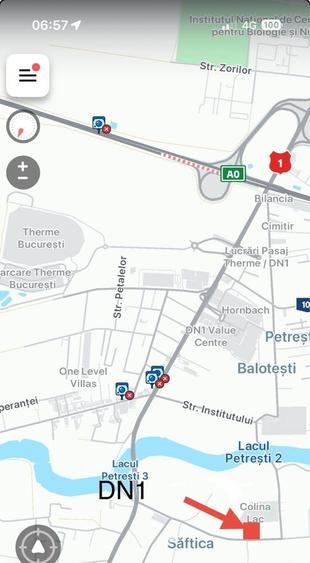Teren de 1615 mp, în Săftica