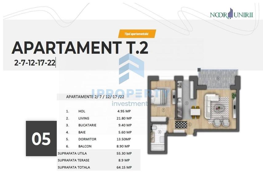 Apartament 2 Camere Noor Unirii Residence - 7