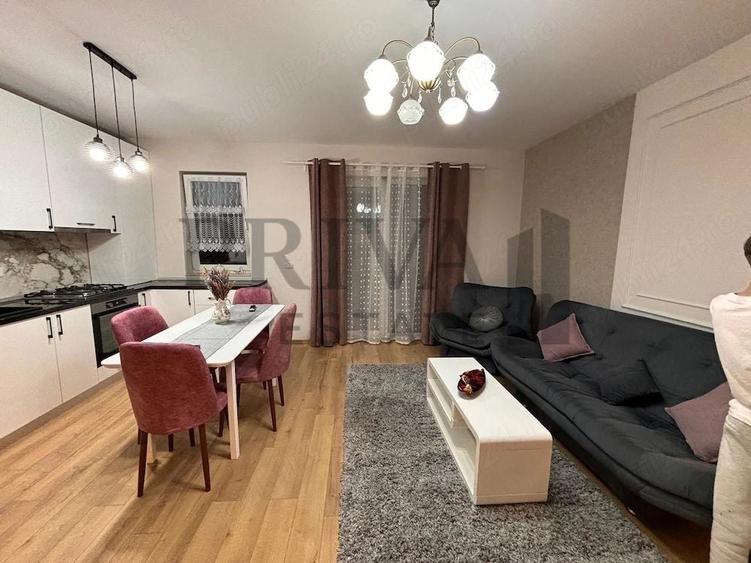 Apartament cu 2 camere semidecomandat, mobilat în Giroc