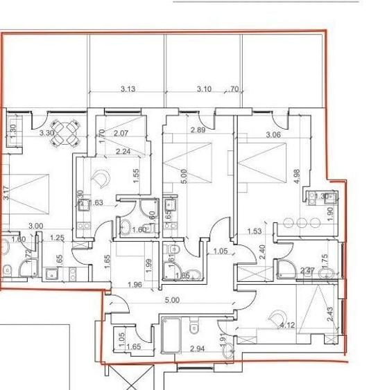 Apartament cu 4 camere decomandat în Victoriei